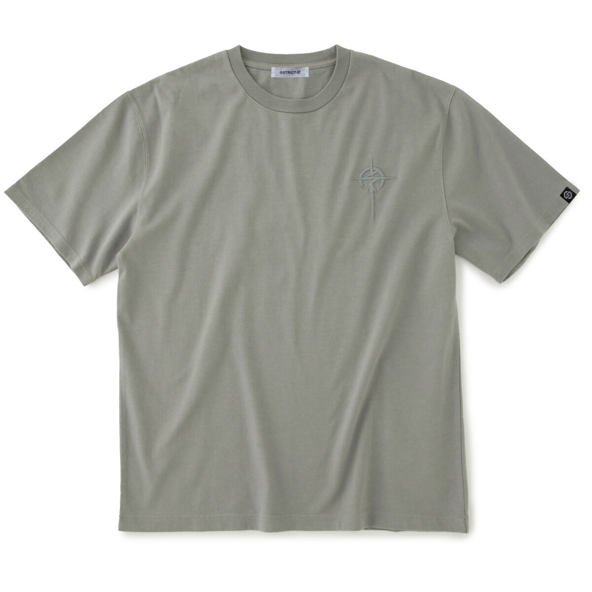 STRICT-G ガンダム 閃光のハサウェイ ロゴマーク刺繍Tシャツ Lサイズ STRICT-G『機動戦士ガンダム 閃光のハサウェイ キルケーの魔女』ロゴ