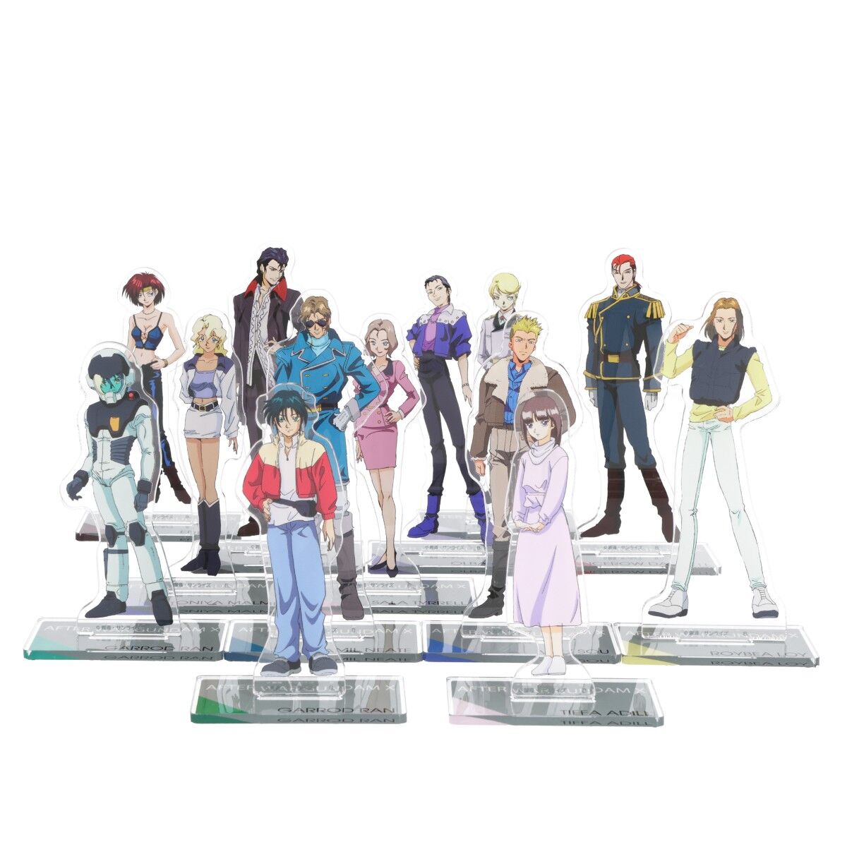機動新世紀ガンダムX アクリルスタンド （スタンダードサイズ）（全13