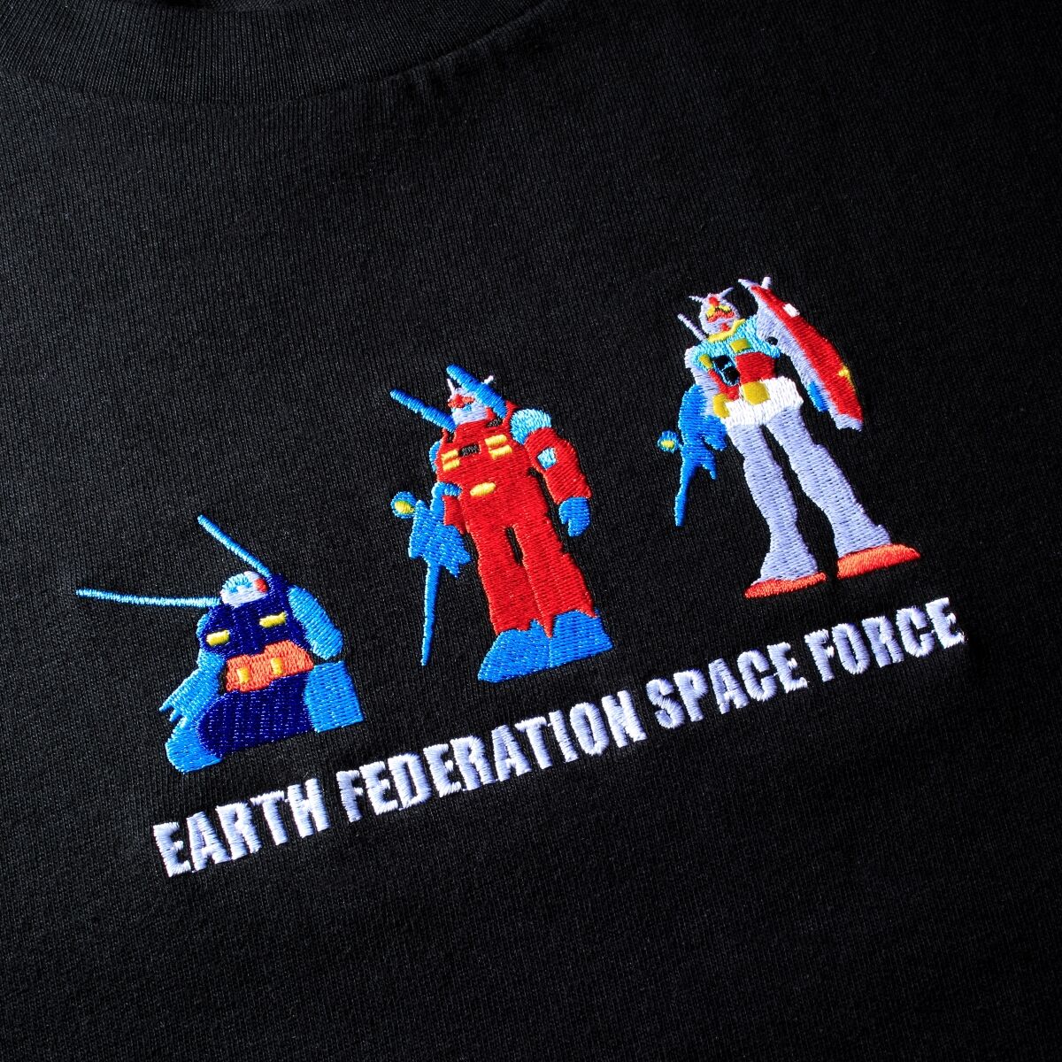 機動戦士ガンダム MS刺しゅうTシャツ 地球連邦軍【2026年10月発送