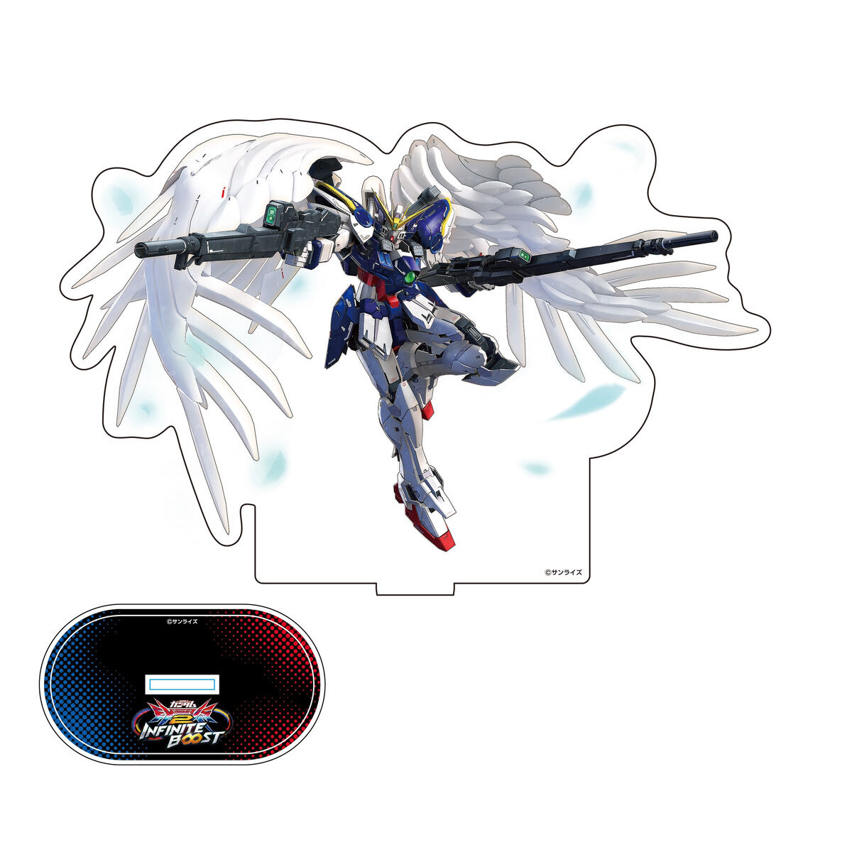Ｂ.wing　アクリル作品 GGGP2026 機体ポーズド画像アクリルスタンド【ウイングガンダムゼロ(EW