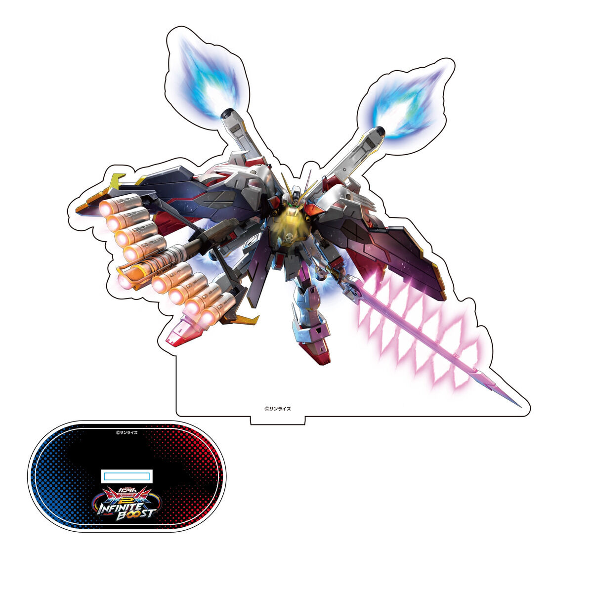 GGGP2026 機体ポーズド画像アクリルスタンド【クロスボーンガンダムX-1