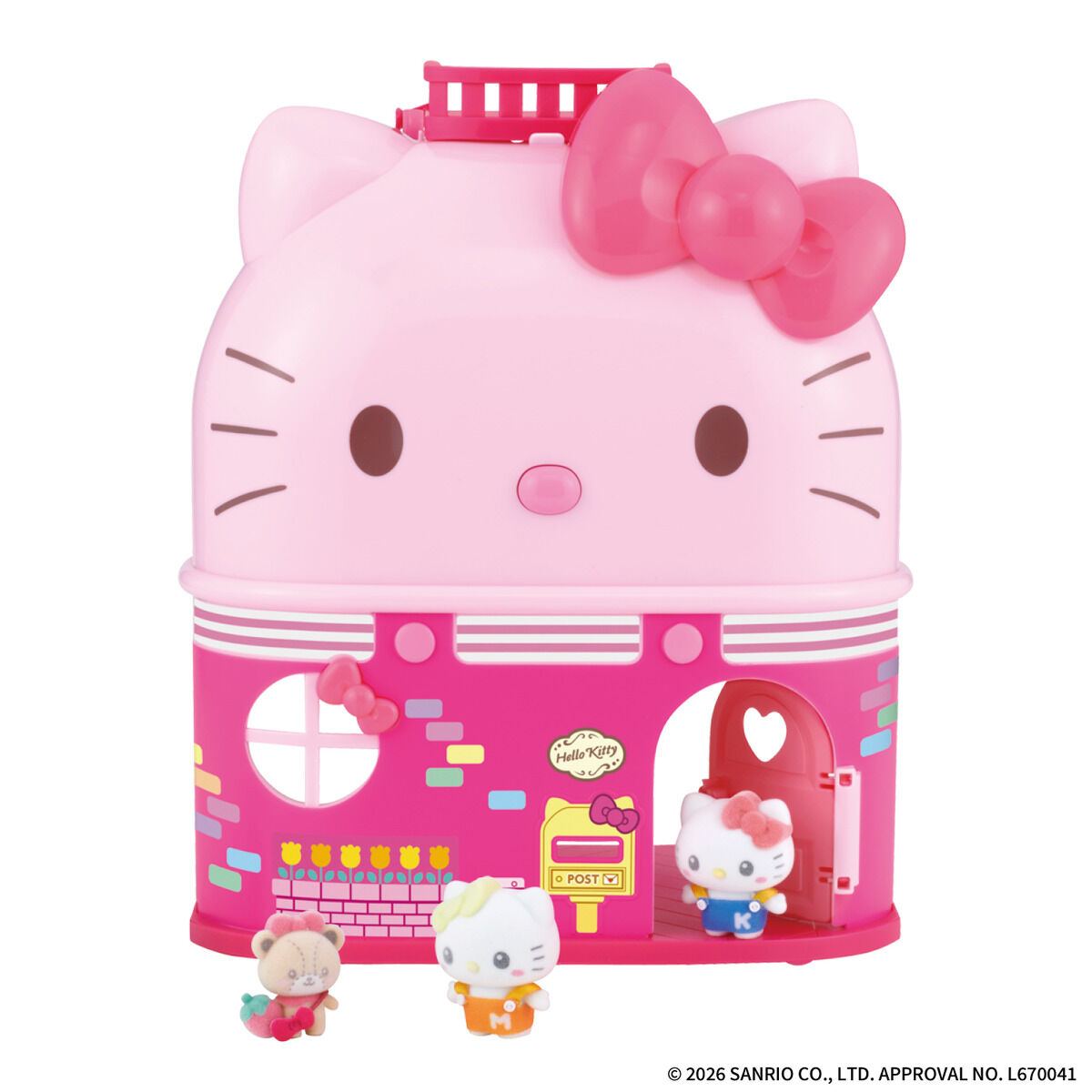 Petittomo Sanrio characters Hello Kitty Big House DX set