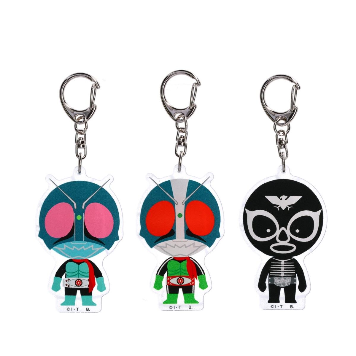 仮面ライダー デフォルメ アクリルチャーム 全3種 | 仮面ライダー