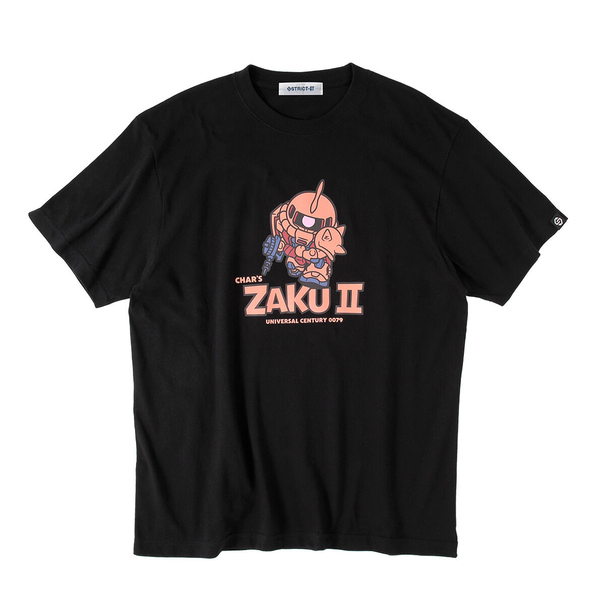 STRICT-G『機動戦士ガンダム』MSデフォルメTシャツ シャア専用ザクII