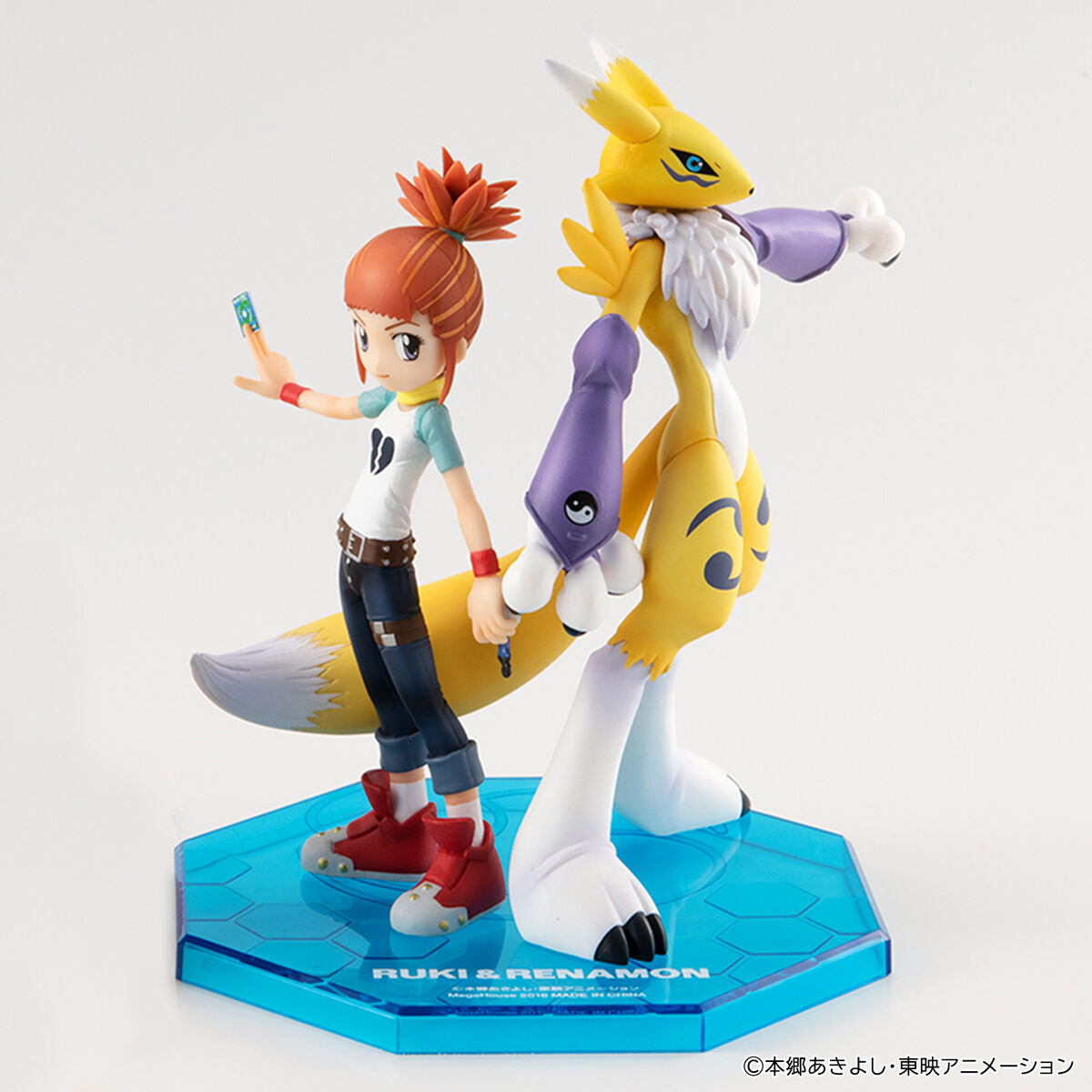 デジモン フィギュア 4体セット　テイマーズ G.E.M.シリーズ デジモンテイマーズ レナモン＆牧野留姫 【再販