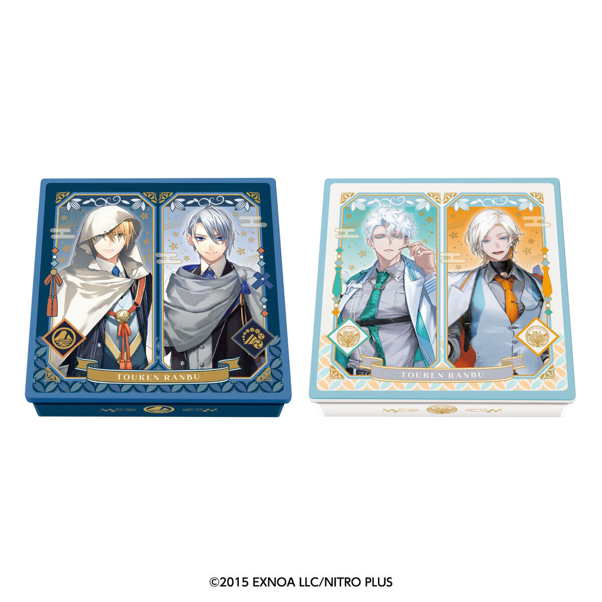 刀剣乱舞ONLINE スクエアチョコ缶（2種セット） | 刀剣乱舞ONLINE 食品