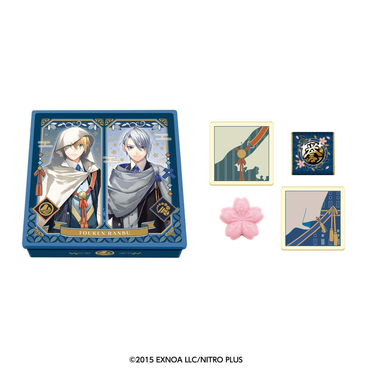 刀剣乱舞ONLINE スクエアチョコ缶（2種セット） | 刀剣乱舞ONLINE 食品