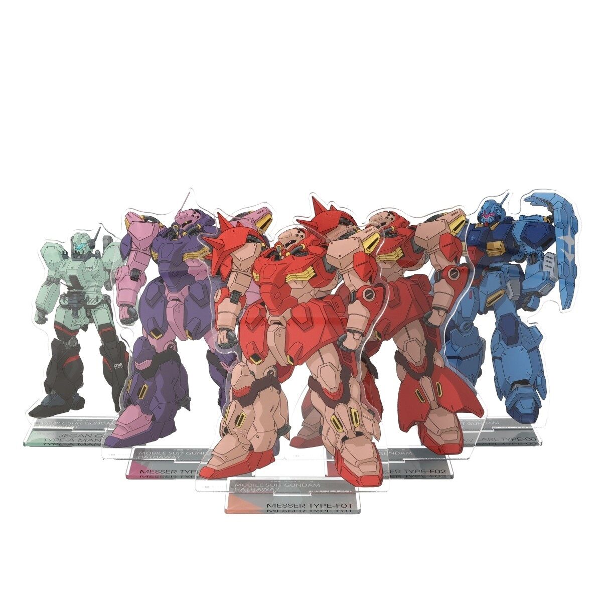 機動戦士ガンダム 閃光のハサウェイ MSイラスト アクリルスタンド