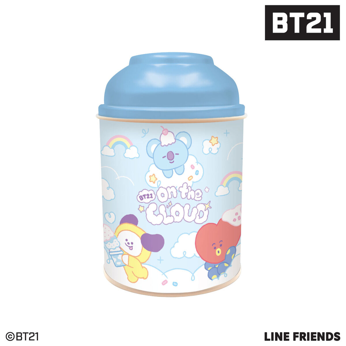 BT21 スイートクランチ缶（2種セット） | アニメグッズ ・おもちゃなら