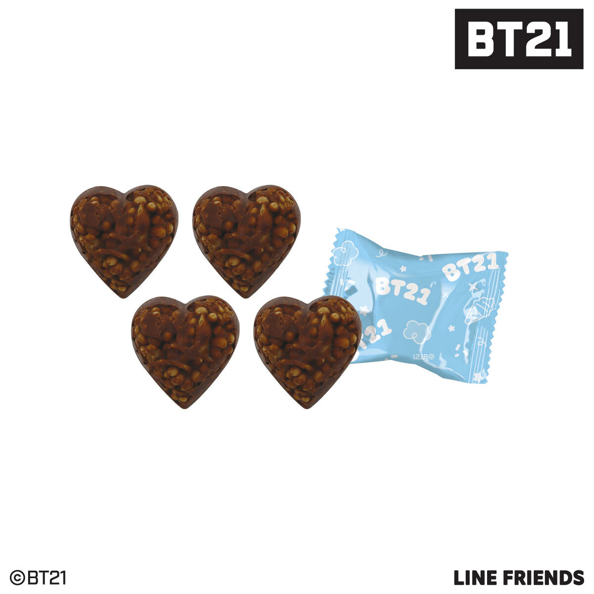 BT21 スイートクランチ缶（2種セット） | アニメグッズ ・おもちゃなら