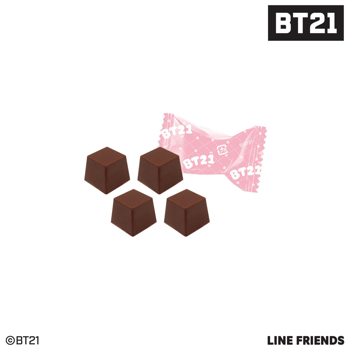 BT21 レリーフチョコ缶 | アニメグッズ ・おもちゃならプレミアム