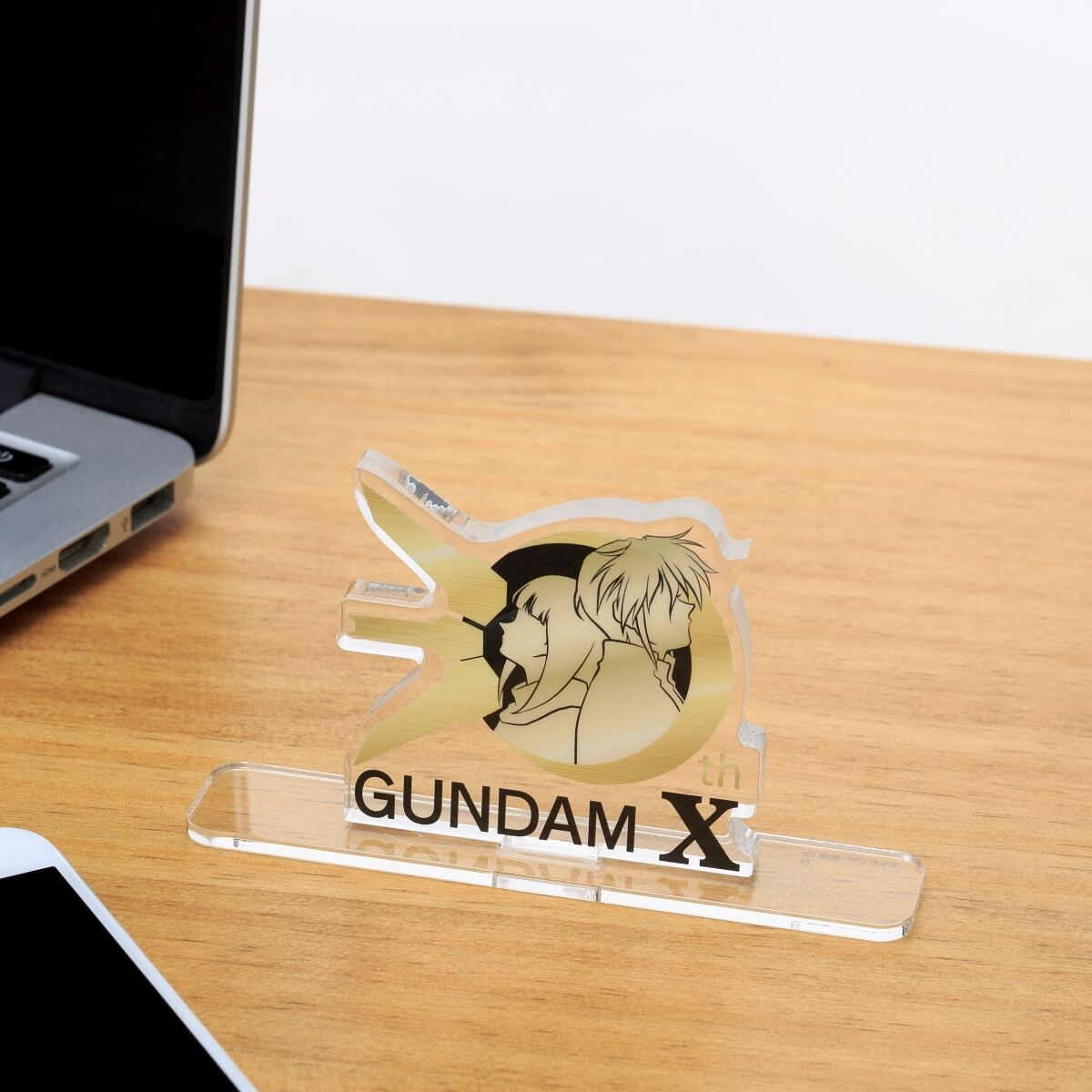 アクリルロゴディスプレイEX 機動新世紀ガンダムX 30周年ロゴ【再販