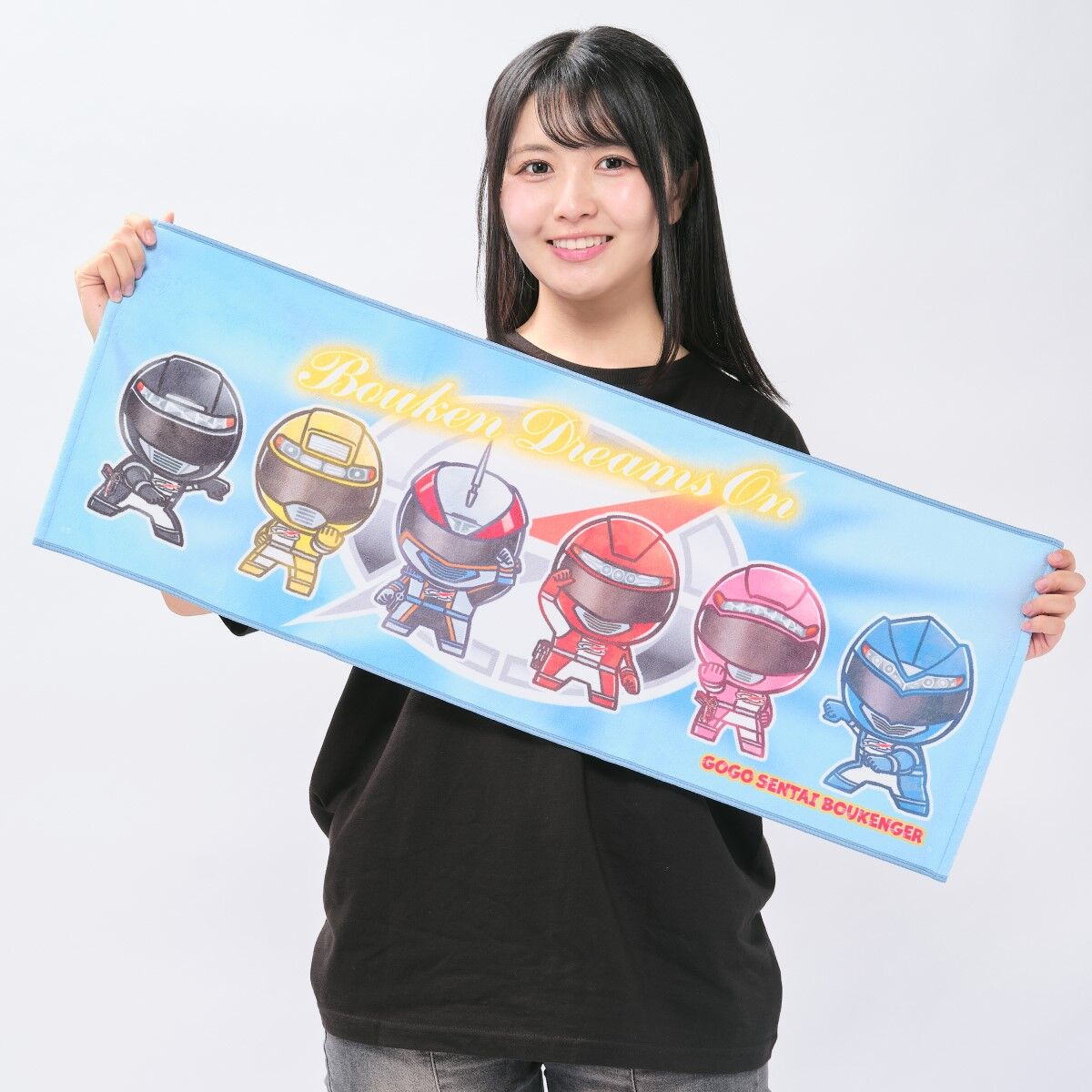轟轟戦隊ボウケンジャー デフォルメ フェイスタオル | スーパー戦隊