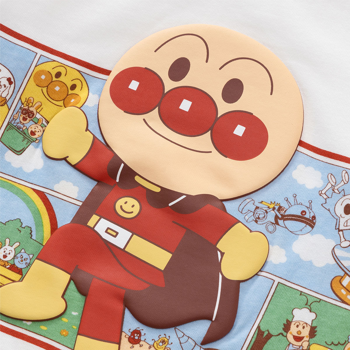 アンパンマン アンパンマンとなかまたち長袖Tシャツ | それいけ！アンパンマン