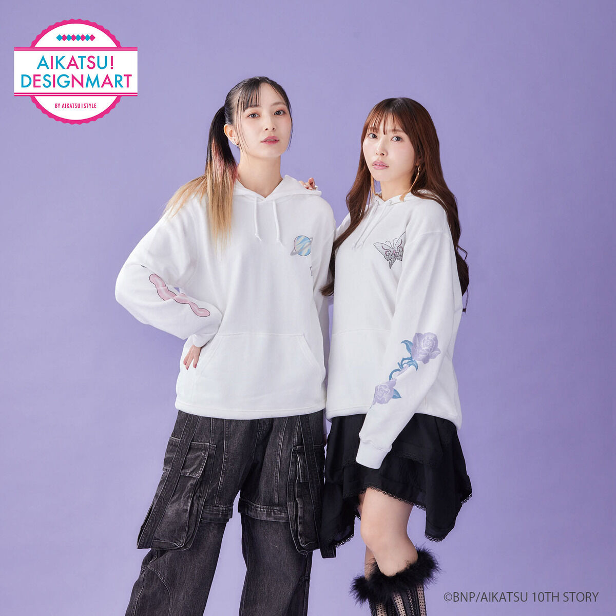 ぎゅなアイカツジュエリーコーデフルセット 予約販売】AIKATSU！DESIGNMART×電Q フーディー | アイカツ！シリーズ