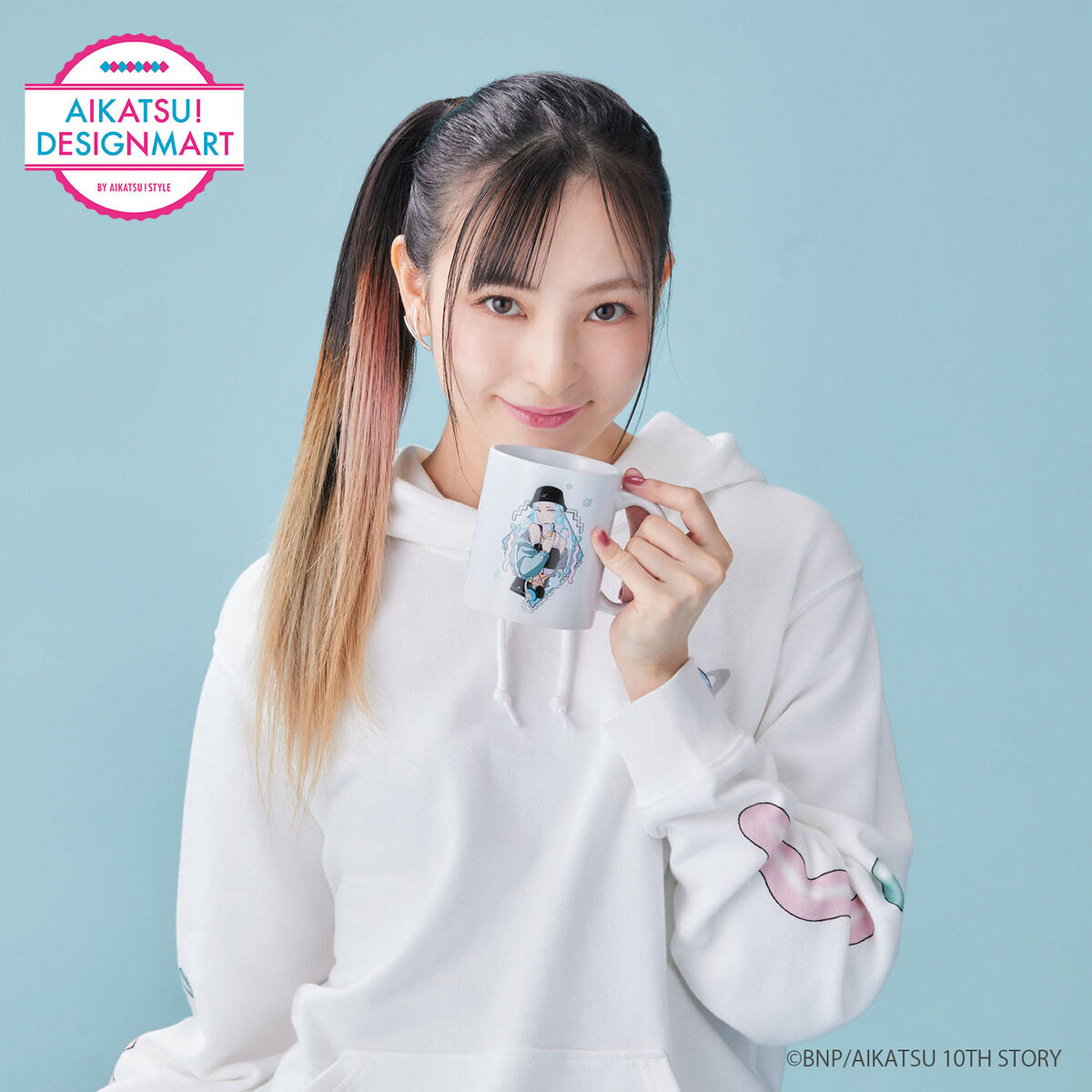 予約販売】AIKATSU！DESIGNMART×電Q マグカップ -COOL＆SEXY