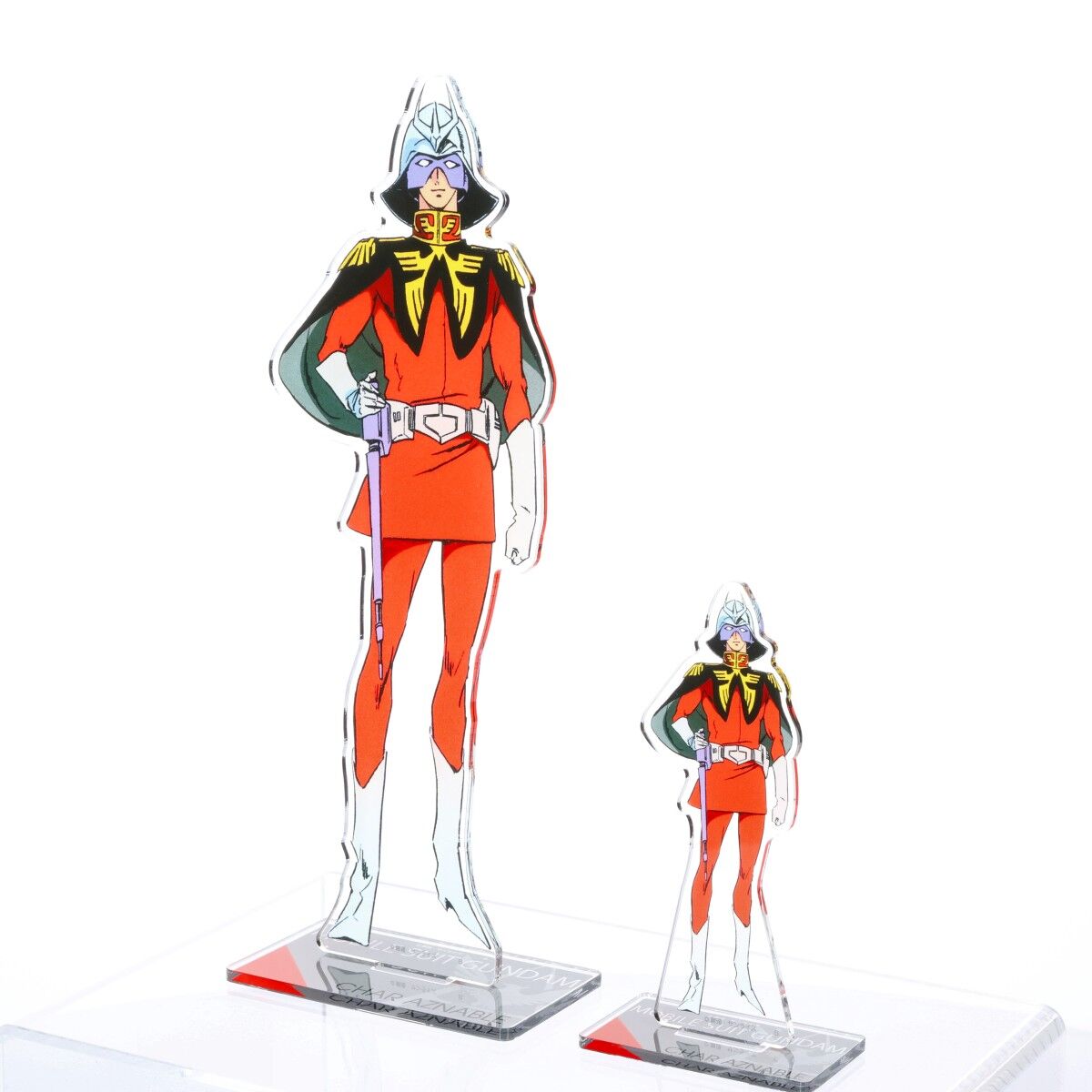 機動戦士ガンダム　トヨタ　シャア・アズナブル　等身大ポップ　立て看板　非売品 機動戦士ガンダム アクリルスタンド シャア・アズナブル（スタンダード