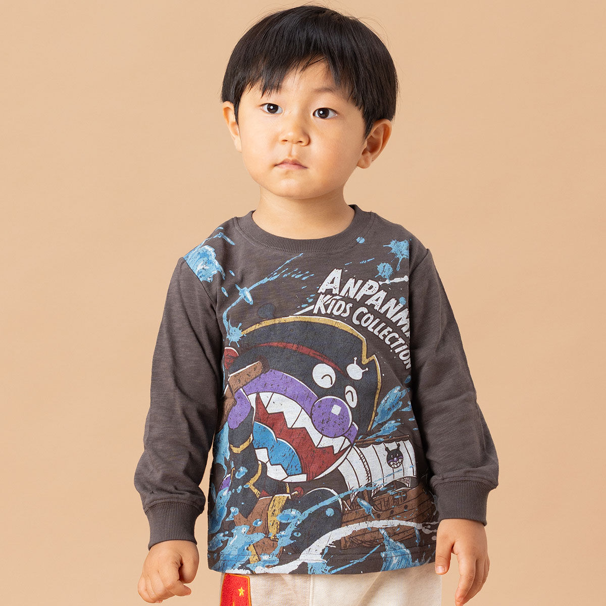 ばいきんまんぼうけん長袖Tシャツ | それいけ！アンパンマン