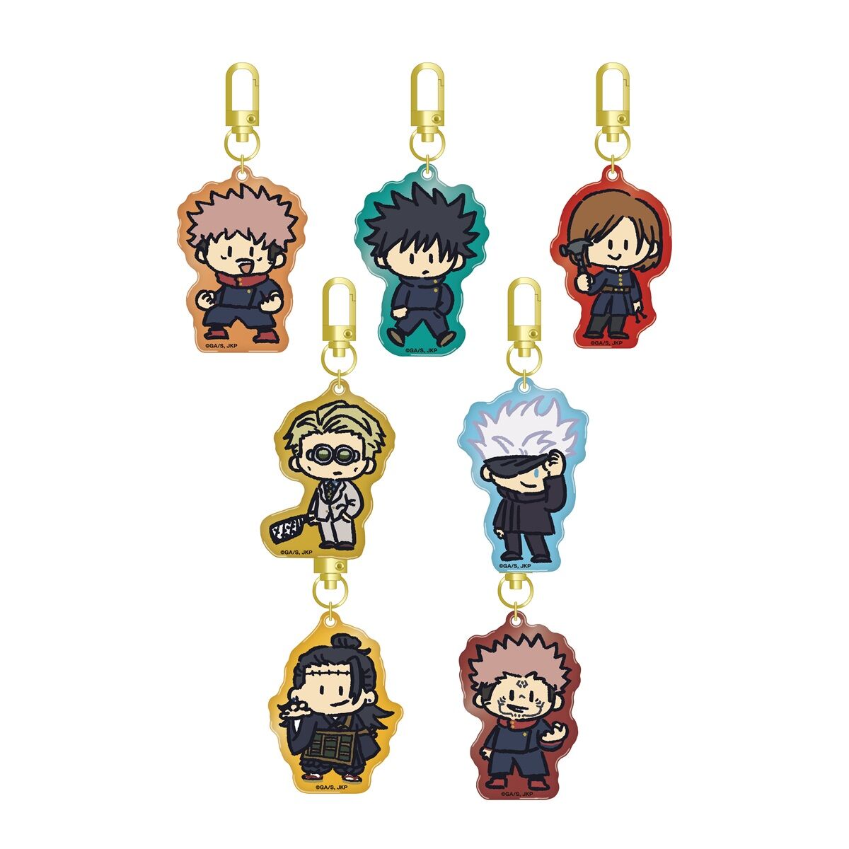 数量限定】JUJUTSU KAISEN WORLD アクリルキーホルダーコレクション