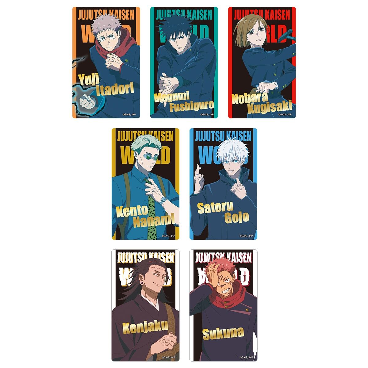 呪術廻戦ワールド　JUJUTSU KAISEN WORLD A賞　宿儺　ナムコ 数量限定】JUJUTSU KAISEN WORLD クリアカードコレクション | 呪術廻戦