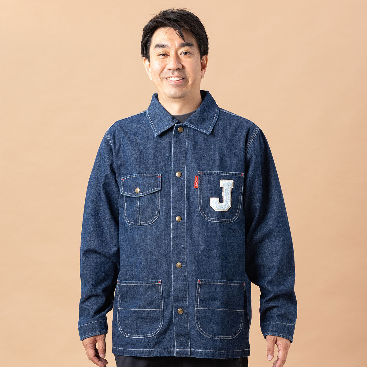 ジャムおじさん刺繍カバーオール大人 | それいけ！アンパンマン