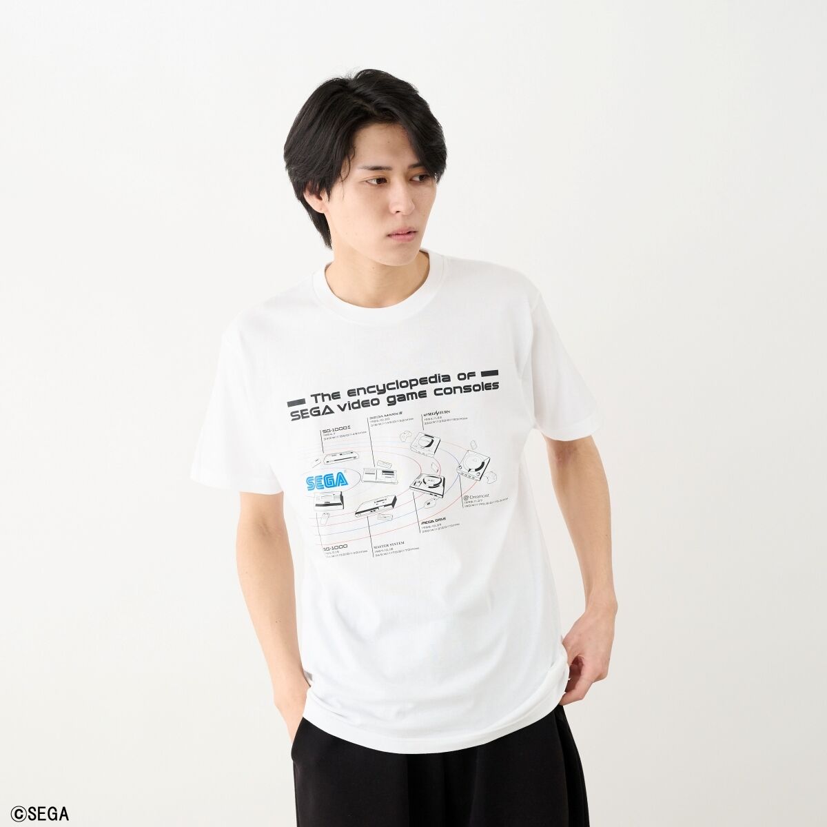 SEGA歴代ハード デザインTシャツ | ファッション・アクセサリー