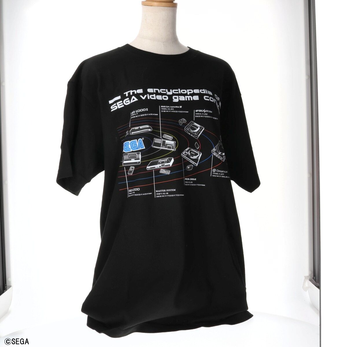 SEGA歴代ハード デザインTシャツ | ファッション・アクセサリー
