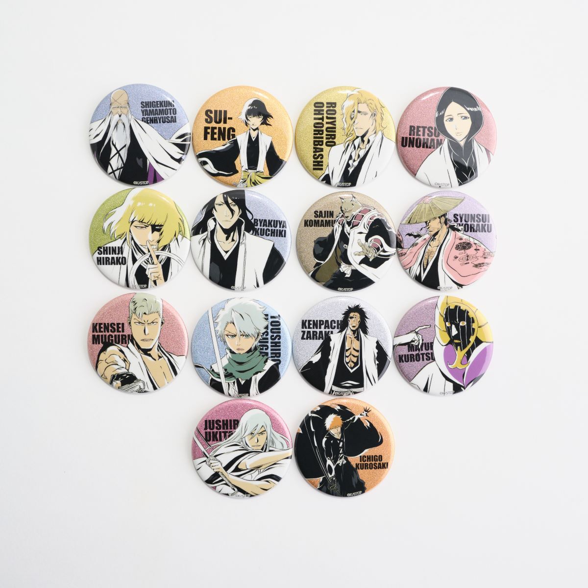 数量限定】BLEACH WORLD 凱旋 缶バッジコレクション ～BLEACH WORLD