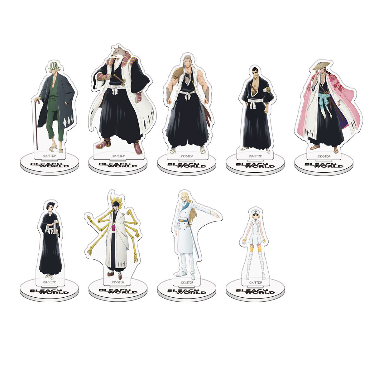 数量限定】BLEACH WORLD 凱旋 アクリルスタンドコレクション D