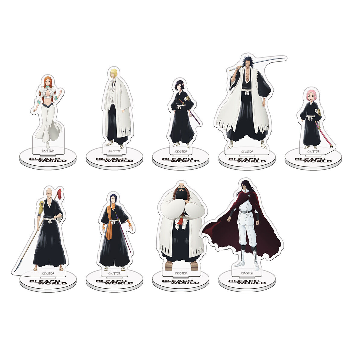 数量限定】BLEACH WORLD 凱旋 アクリルスタンドコレクション B