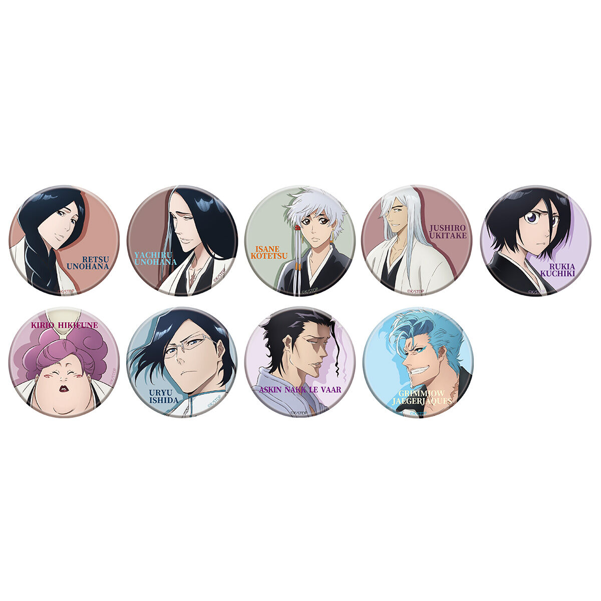 数量限定】BLEACH WORLD 凱旋 マット缶バッジコレクション F | BLEACH