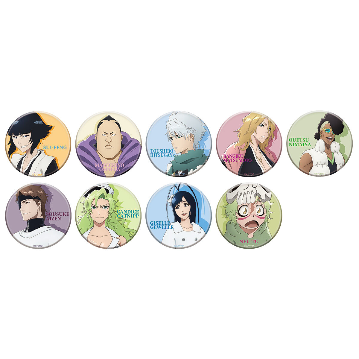 数量限定】BLEACH WORLD 凱旋 マット缶バッジコレクション E | BLEACH