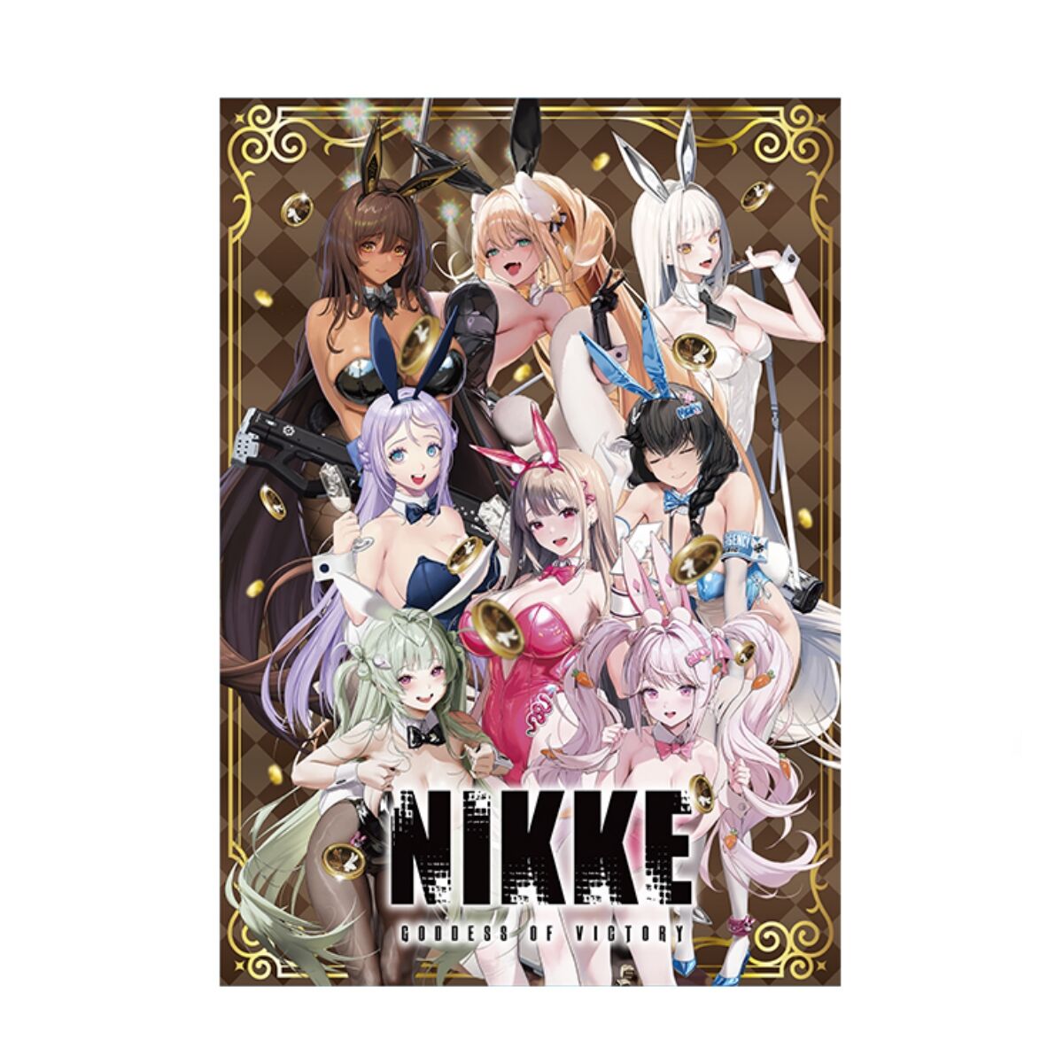 勝利の女神：NIKKE やわらかバニーがいっぱいブランケット【11月お届け