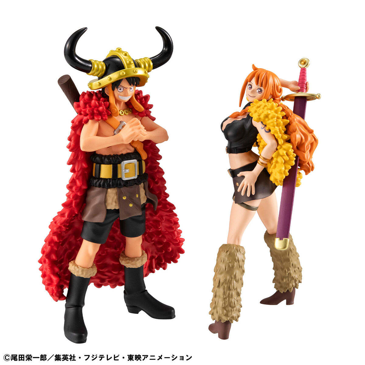 WALLSTAR ONE PIECE モンキー・D・ルフィ＆ナミセット（エルバフ編