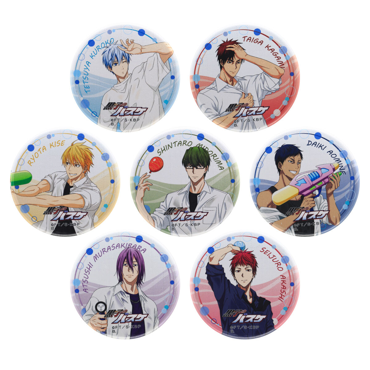 ハピクロ！】KUROCORZET2026 Summer Splash!! 缶バッジ（全7種