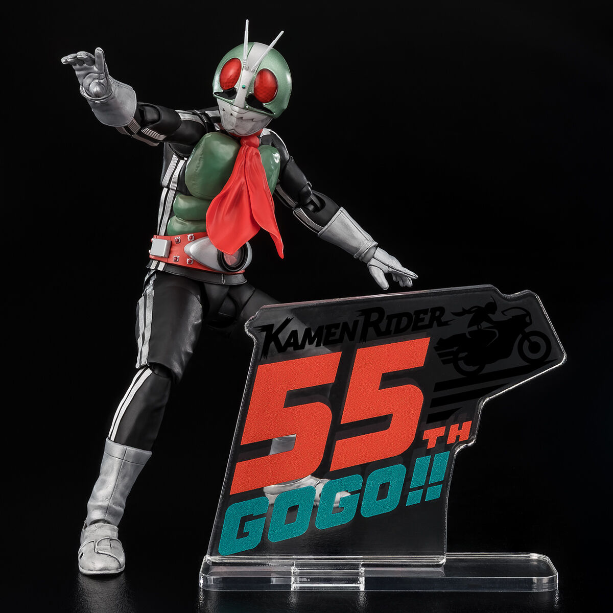 アクリルロゴディスプレイEX 仮面ライダー 55周年 (小) | 仮面ライダー