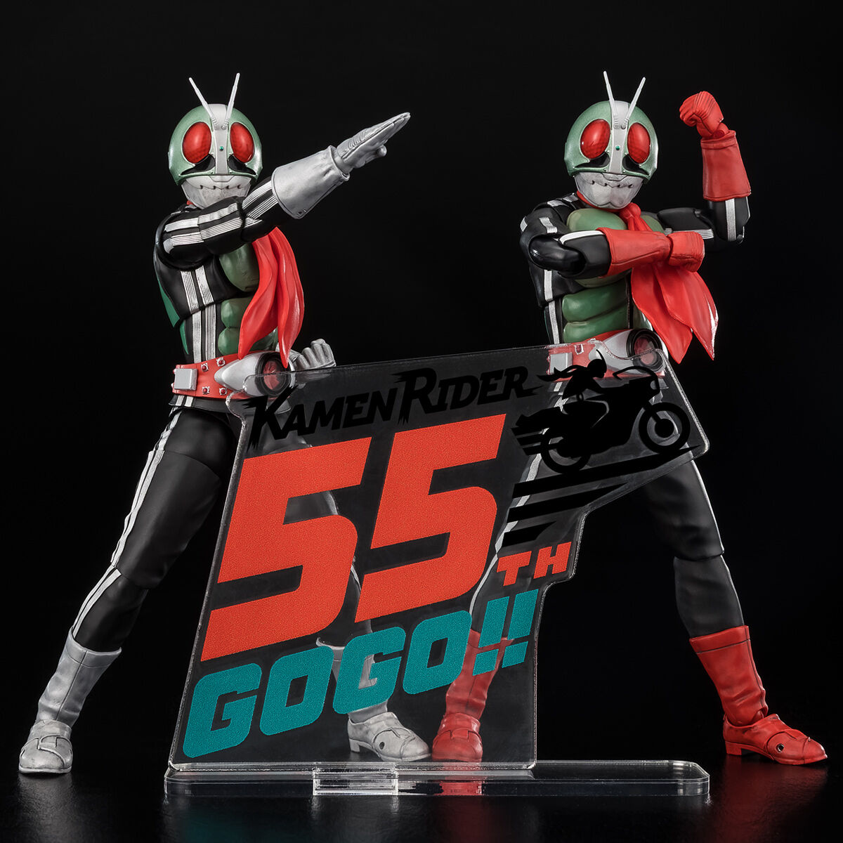 アクリルロゴディスプレイEX 仮面ライダー 55周年 (大) | 仮面ライダー
