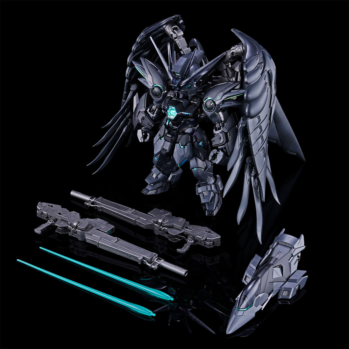 MGSD ウイングガンダムゼロ EW[ストラクチャルコーティング/ブラック