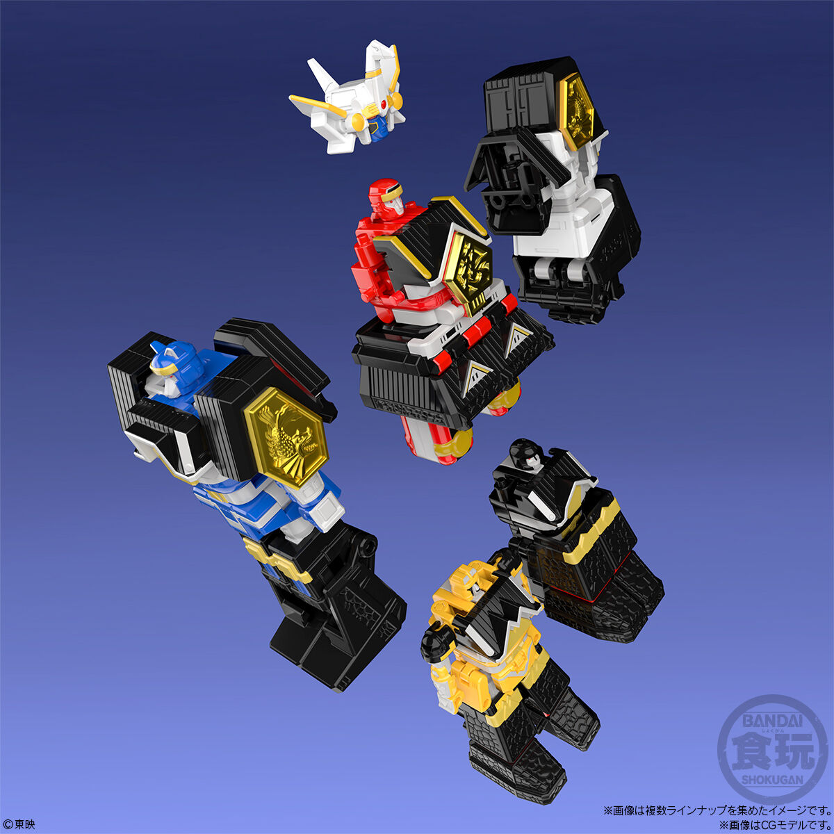 スーパーミニプラ 忍者合体 無敵将軍【再販：2027年2月発送