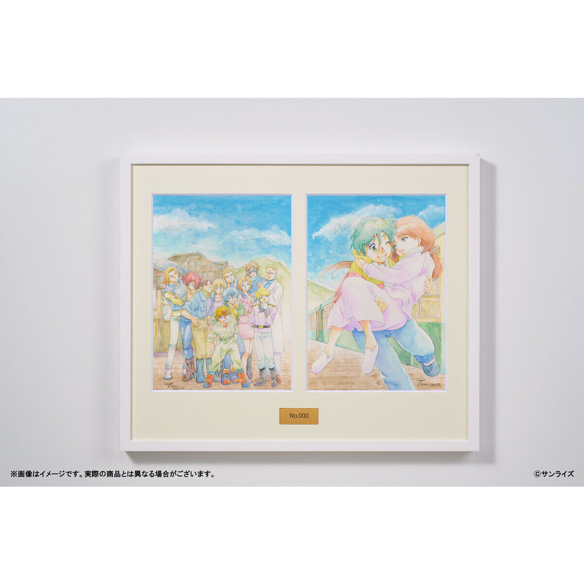 機動新世紀ガンダムX』30周年記念複製原画 【西村誠芳描き下ろしDREAMS