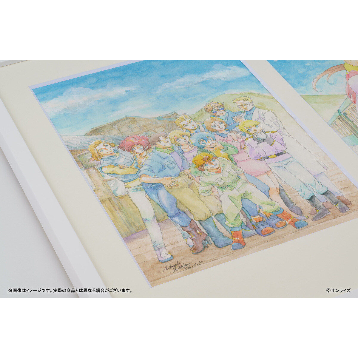 機動新世紀ガンダムX』30周年記念複製原画 【西村誠芳描き下ろしDREAMS