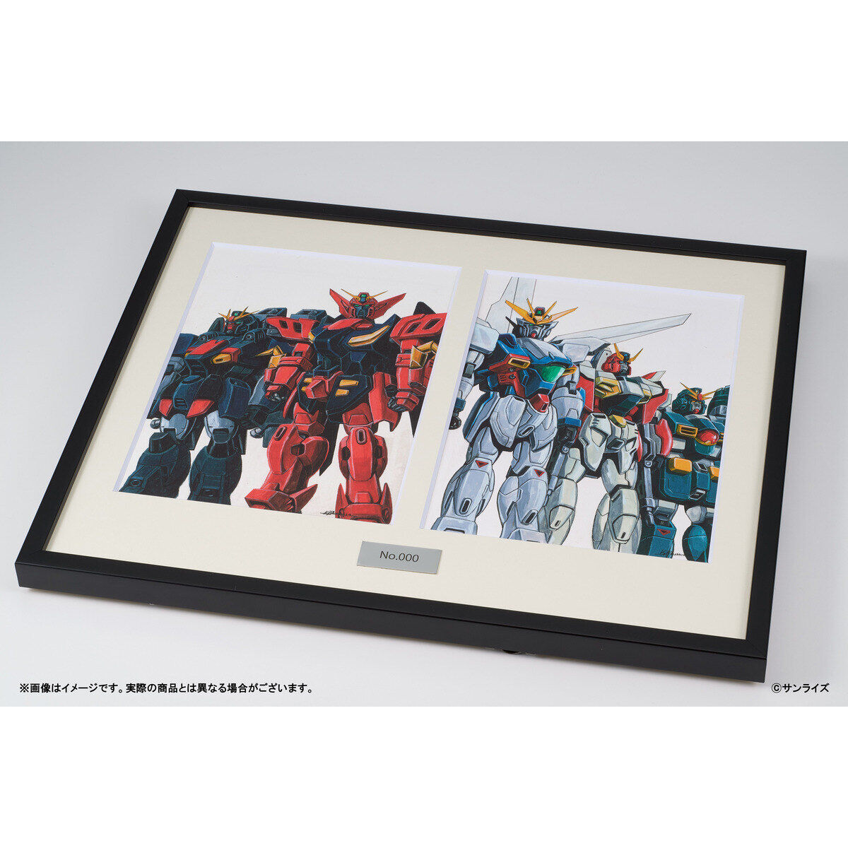 機動新世紀ガンダムX』30周年記念複製原画 【大河原邦男描き下ろし