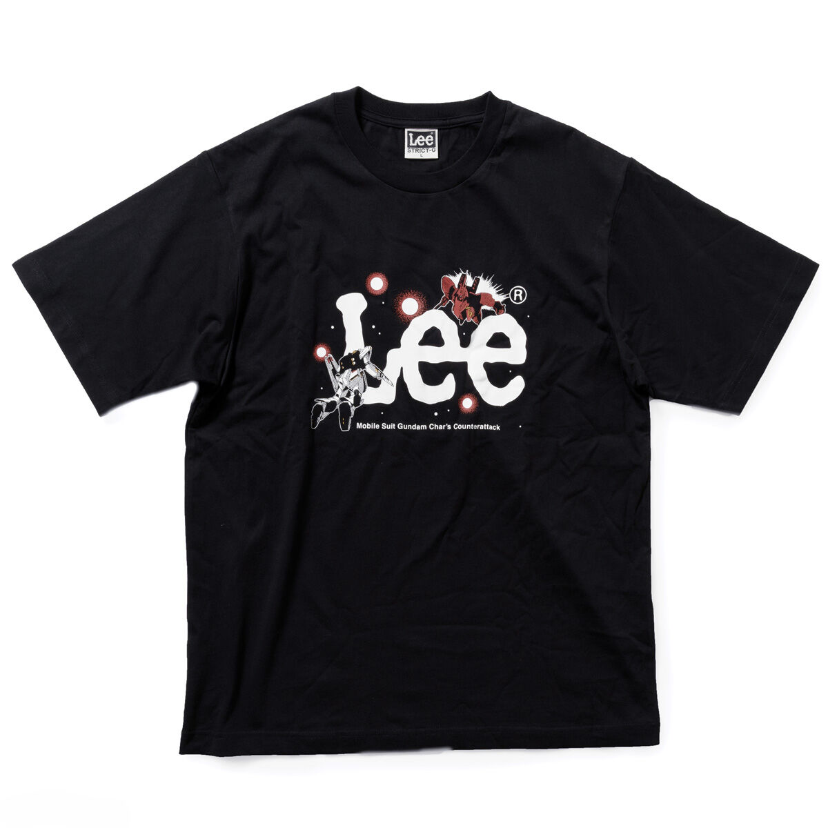 STRICT-G Lee『機動戦士ガンダム 逆襲のシャア』Tシャツ Leeロゴ MS