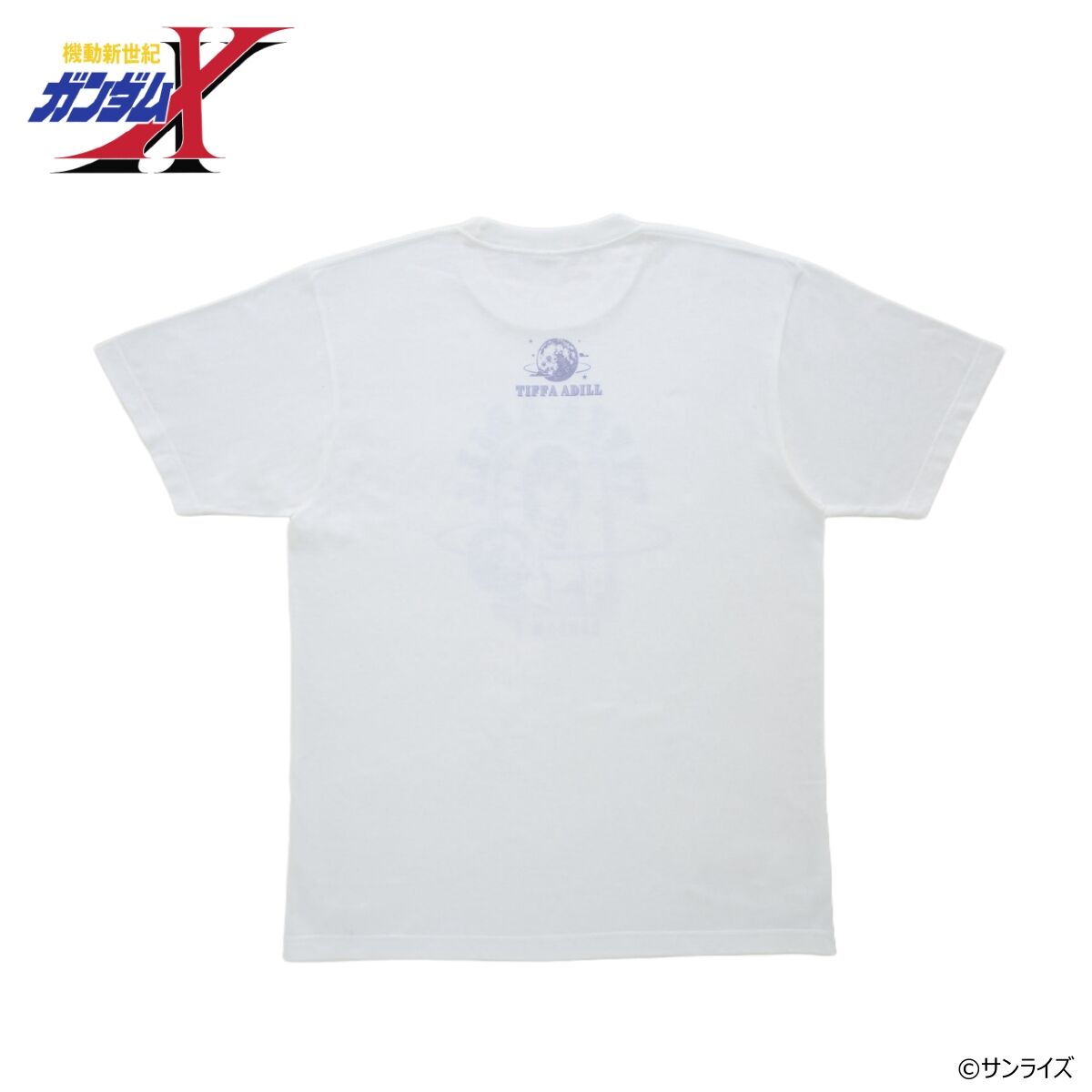 機動新世紀ガンダムX ティファ・アディールシリーズ Tシャツ ホワイト