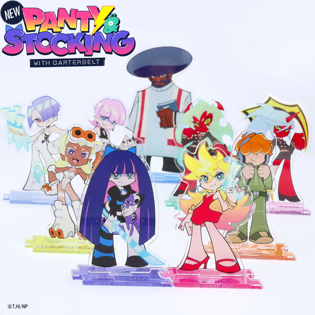 New PANTY ＆ STOCKING with GARTERBELTつながるアクリルスタンド 2
