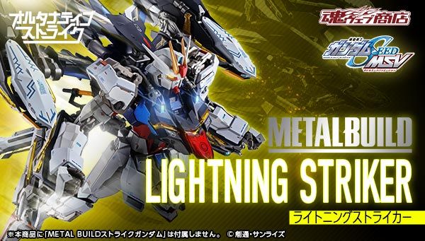 Metal Build ライトニングストライカー ガンダムシリーズ 趣味 コレクション プレミアムバンダイ公式通販