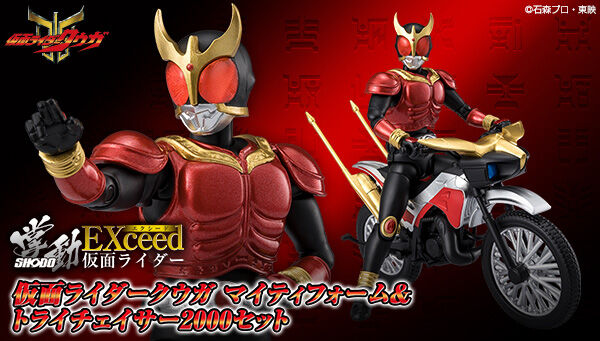 S.H.Figuarts（真骨彫製法）仮面ライダークウガ マイティフォーム 真骨彫製法」より「仮面ライダーガタック ハイパーフォーム」や