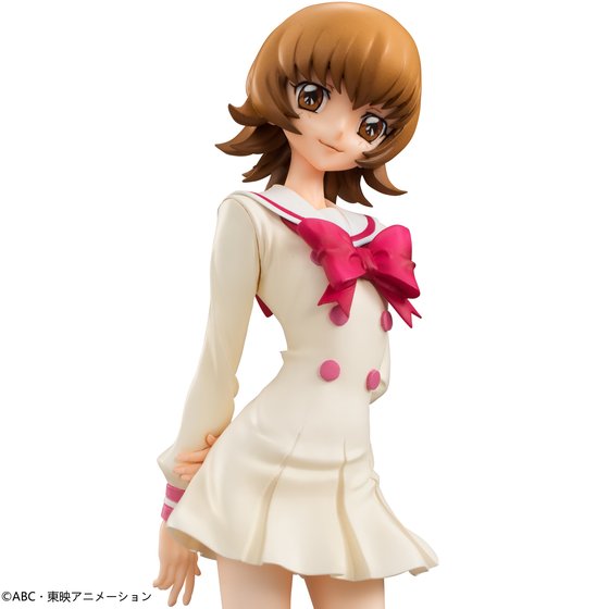 ハートキャッチプリキュア！」の明堂院いつき、月影ゆりが制服姿