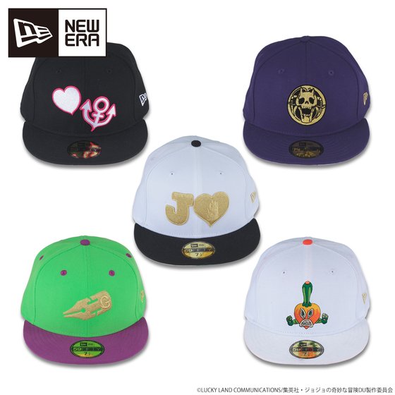 ジョジョ×NEW ERA(R)”初コラボキャップが登場 仗助・承太郎・露伴など ...