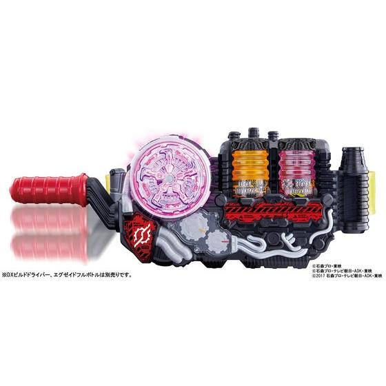 DXロストドライバー ＆ レジェンドライダーフルボトル 仮面ライダービルド」の変身アイテム“フルボトル”に5人の